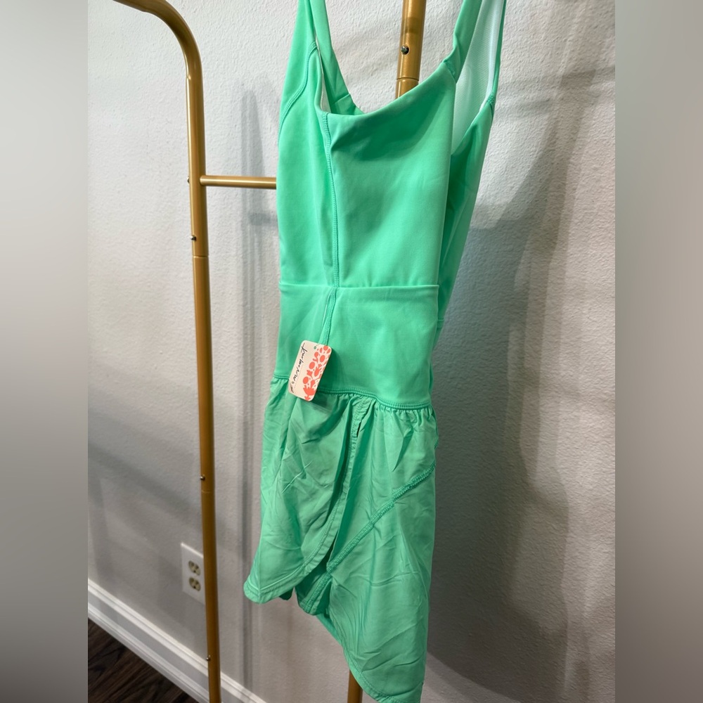 NWT Free People Righteous Runsie Spearmint Green Size Medium
